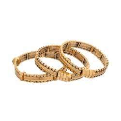 Pulseira Camila Klein Graham Kit Metal Ouro Velho