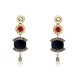 Brinco Camila Klein Graham Modular 2 em 1 Resina Ouro Velho