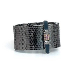Pulseira Camila Klein Eve Esmaltada Cristais Grafite