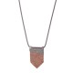 Colar Camila Klein Marmore Kit Choker Grafite