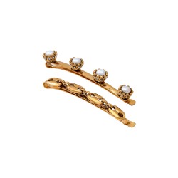 Presilha Monica Di Creddo Flow Kit Fivelas Ouro Vintage