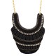 Colar Raquel Pires Glam Maxi Customizado Preto