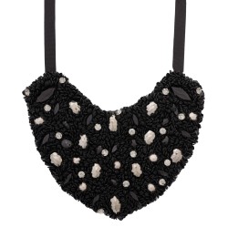 Colar Raquel Pires Glam Customizado Preto