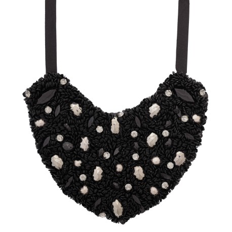 Colar Raquel Pires Glam Customizado Preto