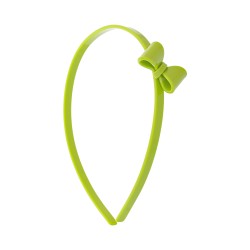 Tiara Bianca Accessory Infantil Laço Acrílica Verde