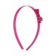Tiara Bianca Accessory Infantil Laço Acrílica Pink Poá