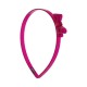 Tiara Bianca Accessory Infantil Laço Acrílica Pink Gliter