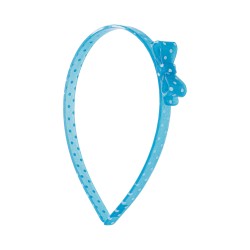 Tiara Bianca Accessory Infantil Laço Acrílica Poá