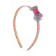 Tiara Bianca Accessory Infantil Laço Acrílica Xadrez