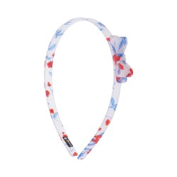 Tiara Bianca Accessory Infantil Laço Acrílica Floral