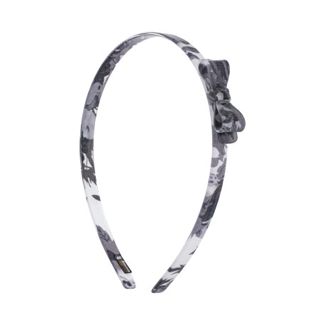 Tiara Bianca Accessory Infantil Laço Acrílica Floral