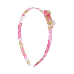 Tiara Bianca Accessory Infantil Laço Acrílica Floral