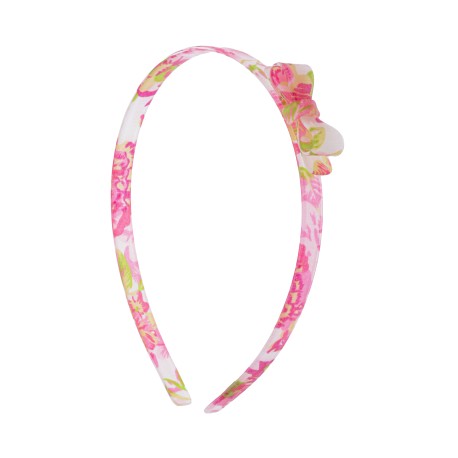 Tiara Bianca Accessory Infantil Laço Acrílica Floral