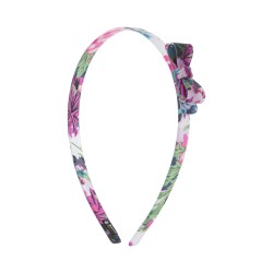 Tiara Bianca Accessory Infantil Laço Acrílica Floral