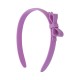 Tiara Bianca Accessory Infantil Laço Acrílica Lilás