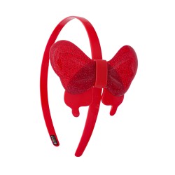 Tiara Bianca Accessory Infantil Borboleta Acrílica Gliter