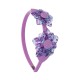 Tiara Bianca Accessory Infantil Flores Acrílica Floral