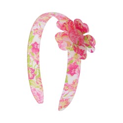 Tiara Bianca Accessory Infantil Flor Acrílica Floral