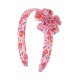 Tiara Bianca Accessory Infantil Flor Acrílica Estampada