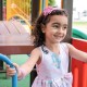 Tiara Bianca Accessory Infantil Flor Acrílica Estampada