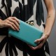Bolsa Maria Chic Acessórios Clutch Amy Verde Turquesa