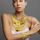 Colar Raquel Pires Glam Maxi Customizado Amarelo