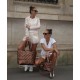 Bolsa Isla Tote Puffer Nylon Maxi Bronze