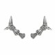 Brinco Estela Geromini Mardin Ear Cuff Prata