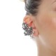 Brinco Estela Geromini Hanami Ear Cuff Conceito Prata
