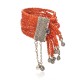 Pulseira Camila Klein Xeque Mate Pedras Naturais Prata Velho