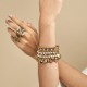 Pulseira Camila Klein Memories Nicole Kit Ouro Velho