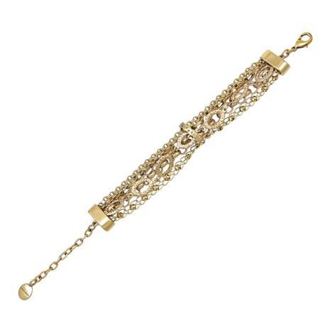 Pulseira Camila Klein Memories Mix Correntes Ouro Velho