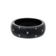 Pulseira Bianca Accessory Acrílica Taxas Preta