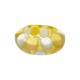 Pulseira Bianca Accessory Acrílica Bolas Branca e Amarela