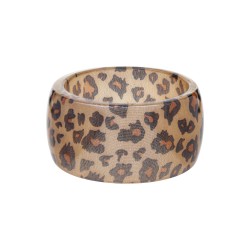 Pulseira Bianca Accessory Acrílica Animal Print