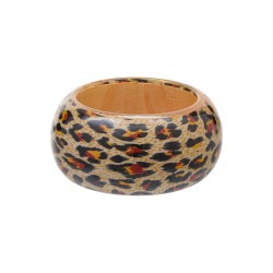 Pulseira Bianca Accessory Acrílica Animal Print