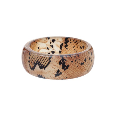 Pulseira Bianca Accessory Acrílica Animal Print