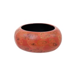 Pulseira Bianca Accessory Acrílica Mescla Laranja