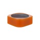 Pulseira Bianca Accessory Acrílica Quadrada Laranja