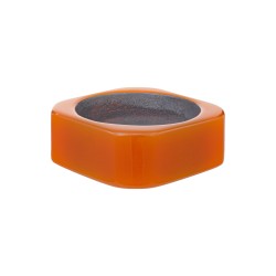 Pulseira Bianca Accessory Acrílica Quadrada Laranja