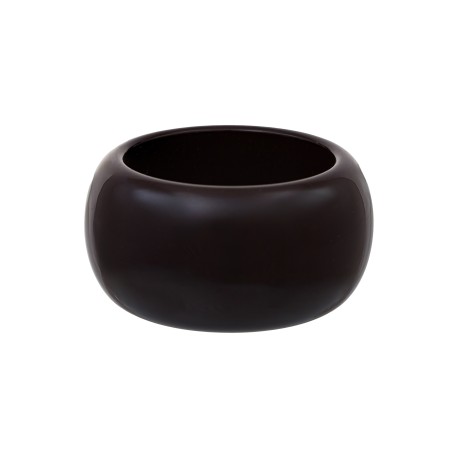 Pulseira Bianca Accessory Acrílica Marrom Escuro