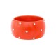 Pulseira Bianca Accessory Acrílica Strass Laranja