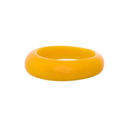 Pulseira Maria Chic Acessórios Acrílica Mostarda