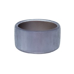 Pulseira Maria Chic Acessórios Acrílica Grafite Prata