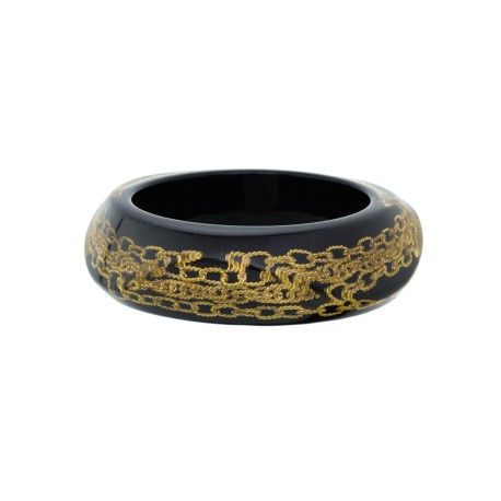 Pulseira Maria Chic Acessórios Acrílica Correntes
