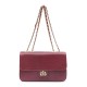 Bolsa Isla Anne Jumbo Couro Natural Croco Burgundy