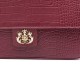 Bolsa Isla Anne Jumbo Couro Natural Croco Burgundy