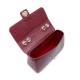 Bolsa Isla Anne Jumbo Couro Natural Croco Burgundy