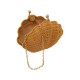 Bolsa Serpui Clutch Concha Vime Natural