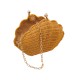 Bolsa Serpui Clutch Concha Vime Natural